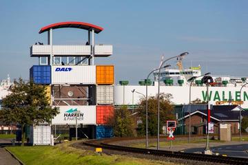Container-Aussichtsturm G1703<br />© Helmut Gross Erlebnis Bremerhaven