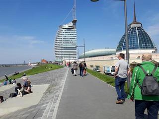 Havenwelten Deich 20160506 132148<br />© Tanja Mehl Erlebnis Bremerhaven